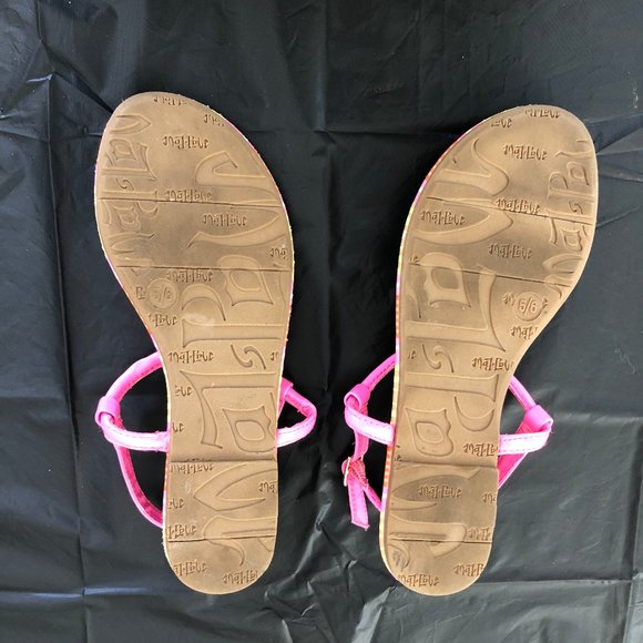 MadLove Striped Sandals - Picture 2 of 3